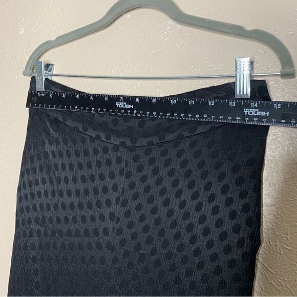 Madewell Drapey Jacquard Huston Pull On Crop Pants polka dot black - Picture 11 of 14